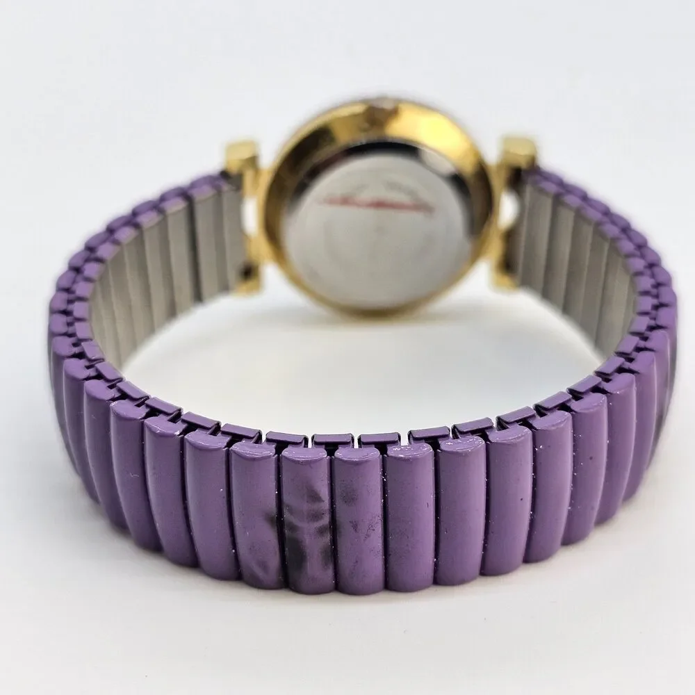 Lafayette Women's‎ Watch 27MM Cream Dial Purple Expandable Band 6